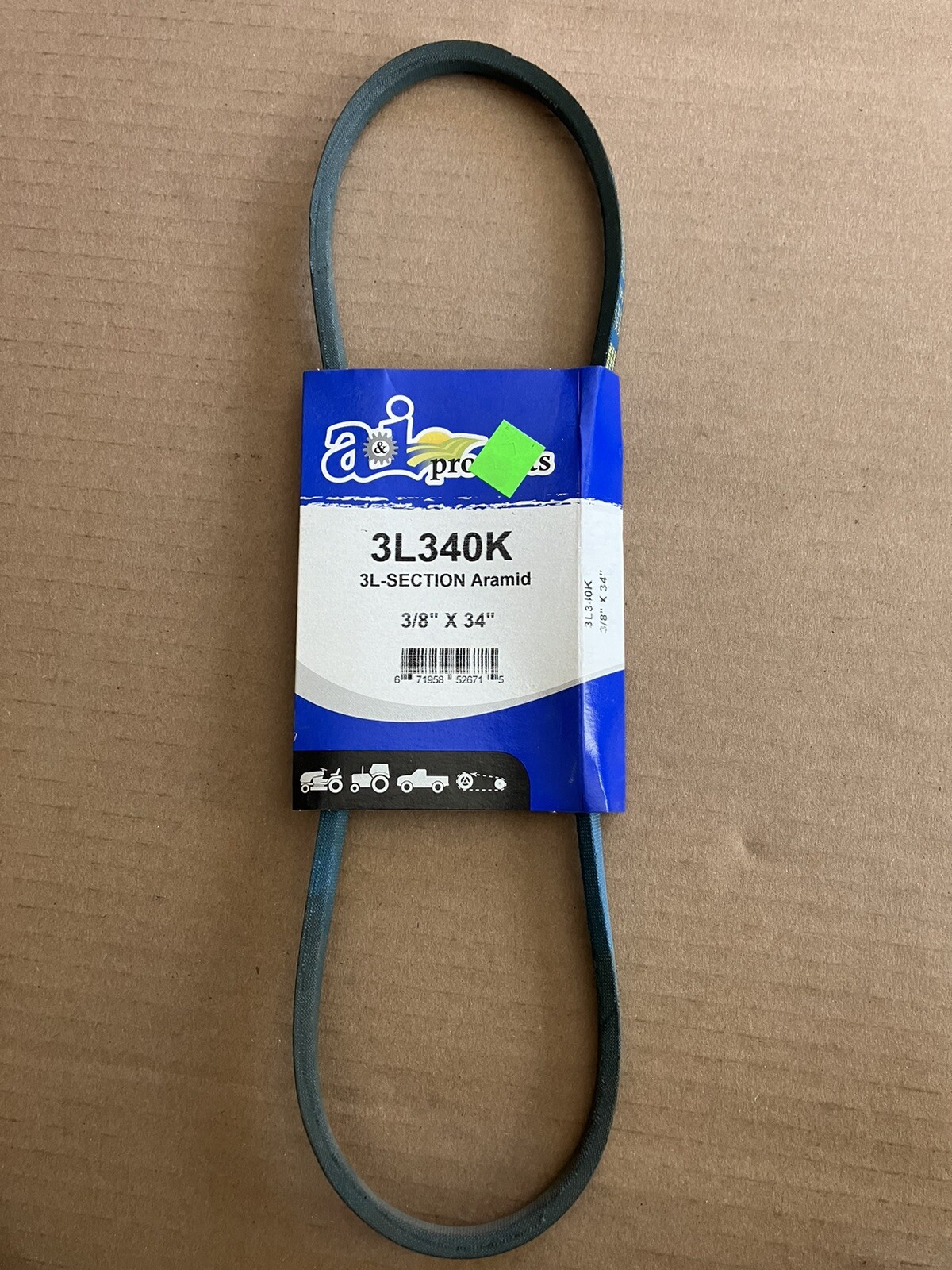 A&I Products 3L340K 3/8″ x 34″ V-Belt