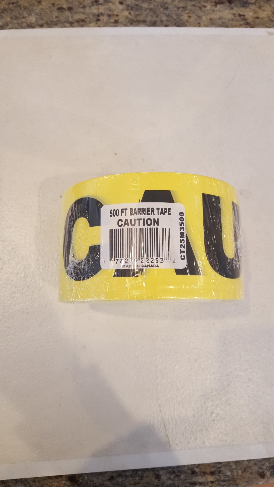 C.H. Hanson – CT25M3500 CAUTION Tape Barrier Tape 3″x500′ Roll