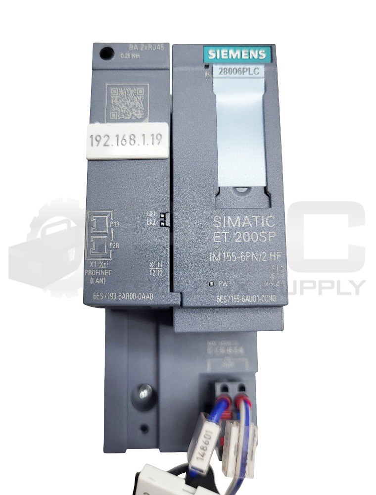 SIEMENS 6ES7 155-6AU01-0CN0 SIMATIC ET 200SP INTERFACE MODULE
