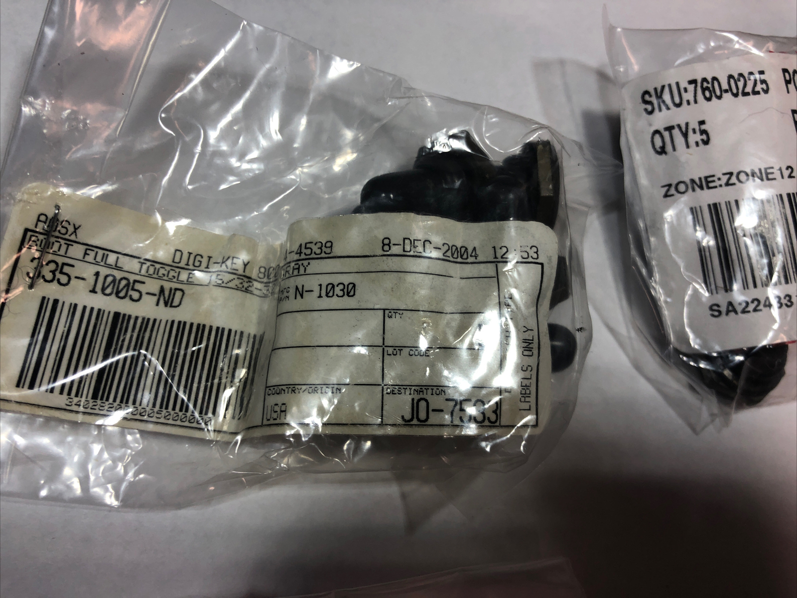 APM Hexseal TOGGLE FULL BOOT GRAY, N-5030S, N-1030, B15320, N1030B, #1609K8