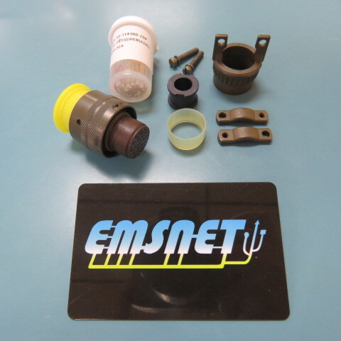 AMPHENOL MS3126F14-19P Qty of 1 per Lot 19 Position Circular Connector Plug, Ma