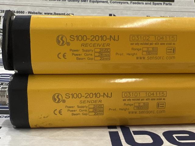 Sensorc Safety Light Curtain Set – S100-2010-NJ w/Warranty