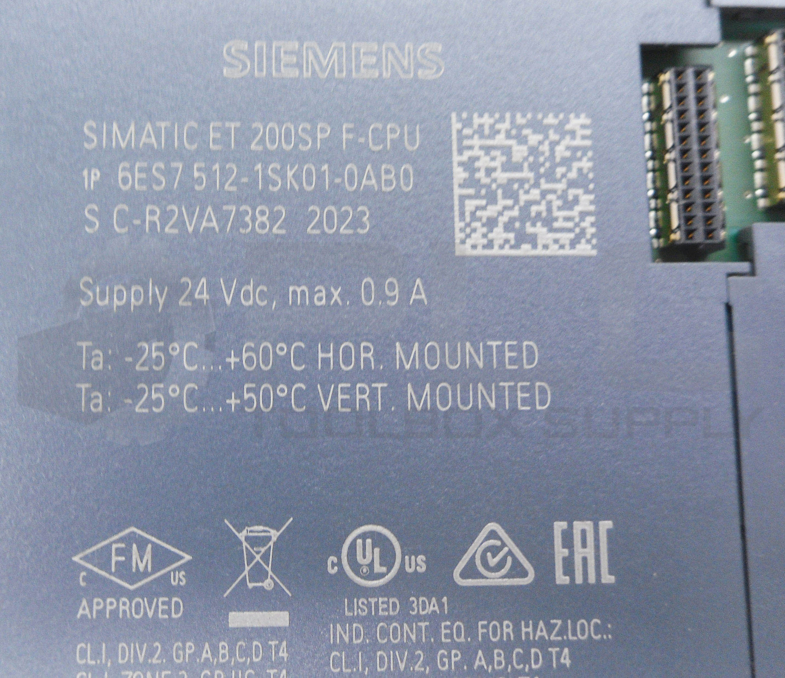 NEW SIEMENS 6ES7 512-1SK01-0AB0 CENTRAL PROCESSING UNIT *READ*