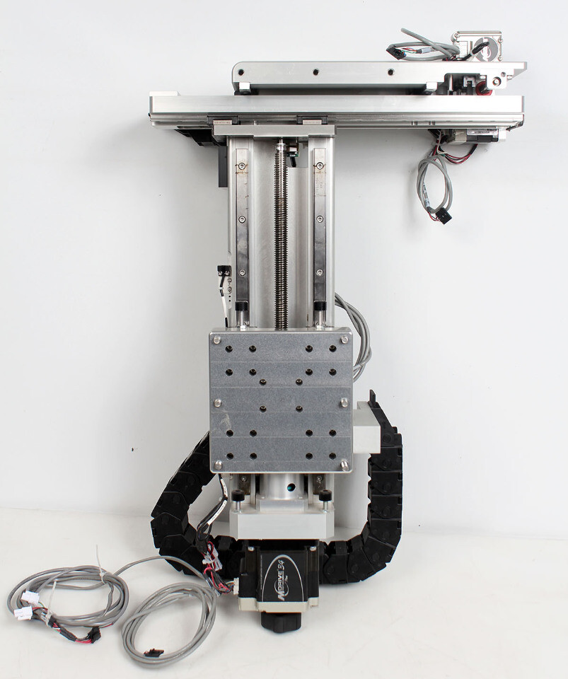 Alcon Motorized 3-Axis XYZ Vertical Positioning Stage w/ MDrive Driver Motors