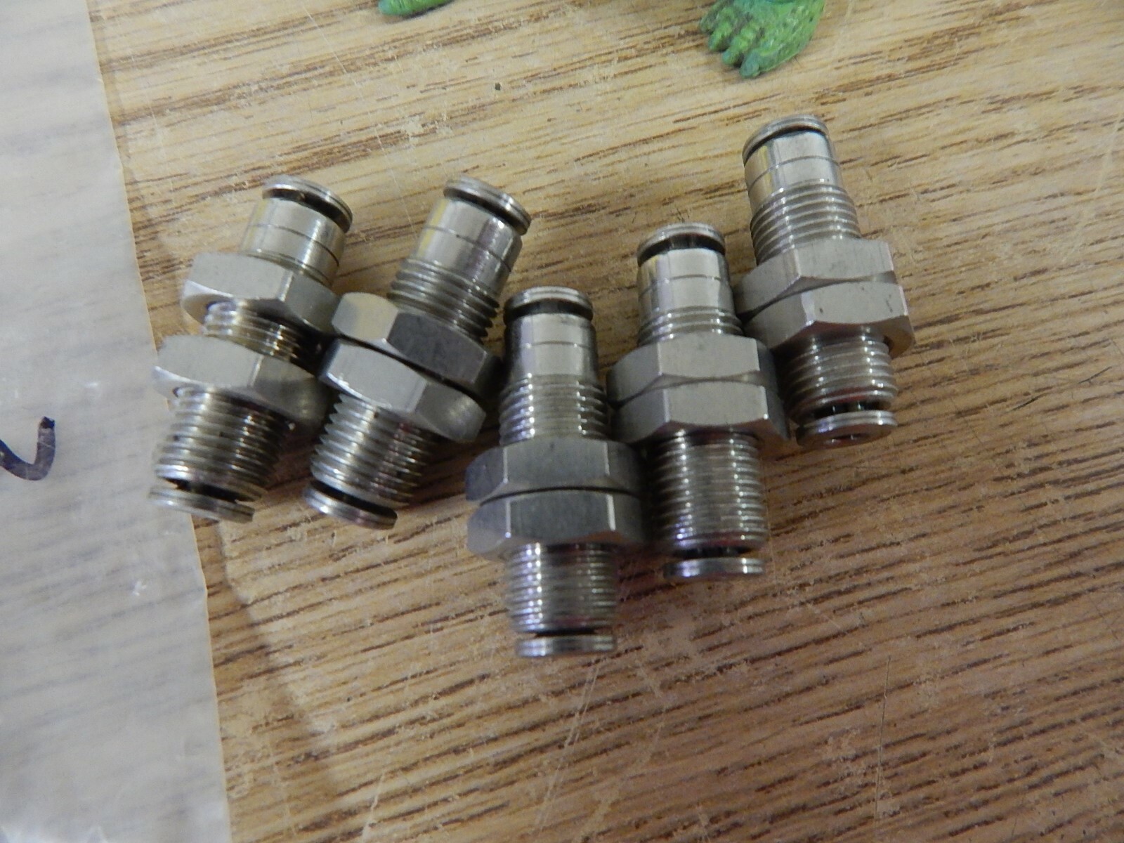 NEW Bulkhead Union 1182 .125x.125 Lot of 5 *FREE SHIPPING*