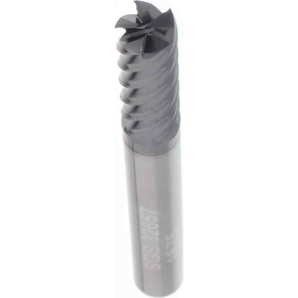 SGS 32657 Square End Mill: 3/16″ Dia, 5/8″ LOC, 3/16″ Shank, 2″ OAL, 5 Flutes
