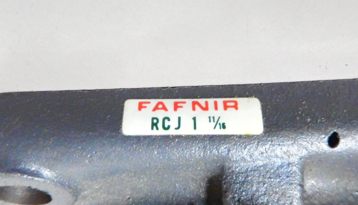 Fafnir RCJ 1 11/16 Flange Bearing 4 Bolt Mount With Collar 1-11/16″ Bore