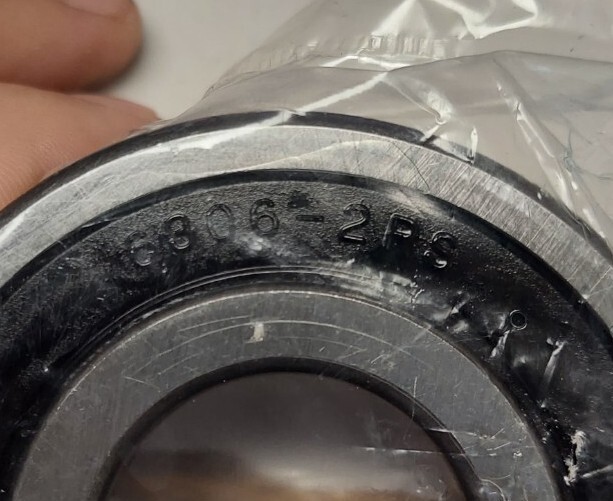 ReliaMark Bearing 6306 2RS C3