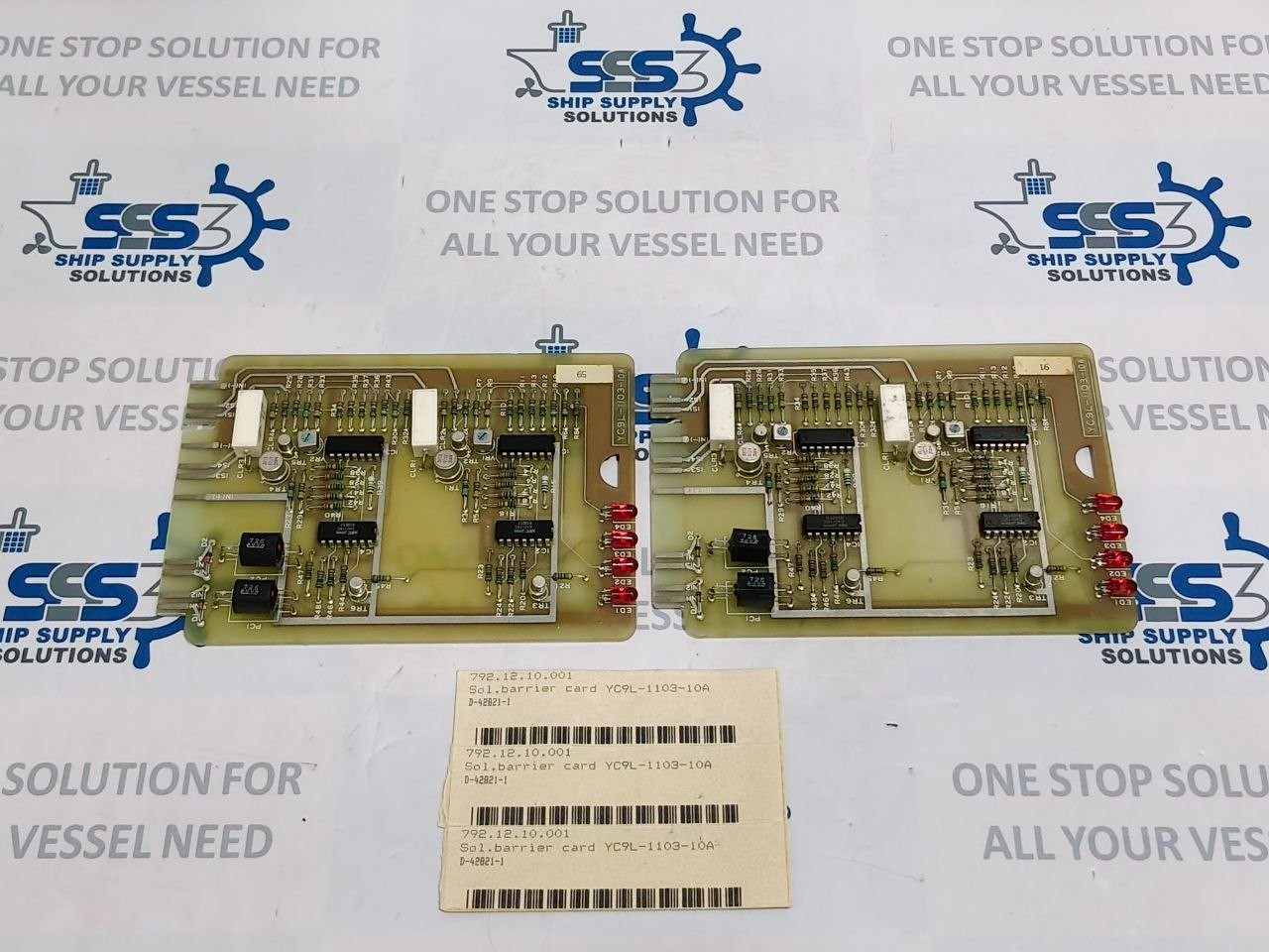 Yuken YC9L-1103-10A Sol Barrier PCB Card D-42821-1