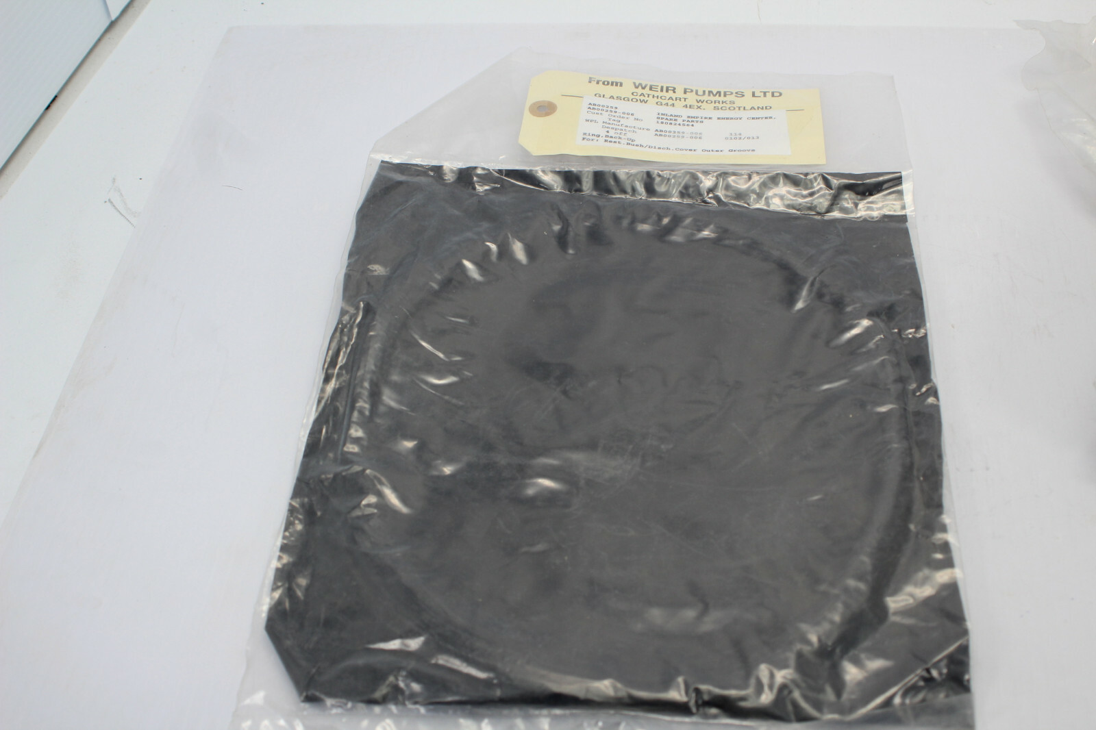 Weir Pumps LTD AB00259-006 O-Ring Kit New