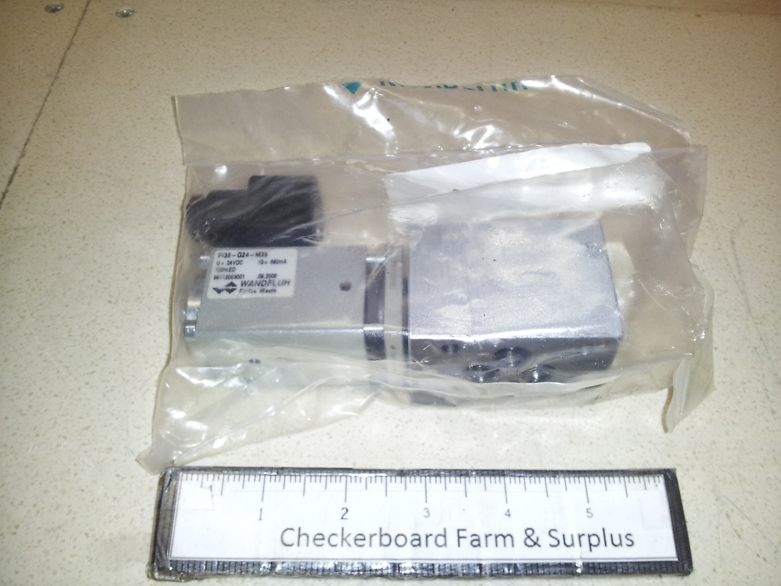 NOS Wandfluh Hydraulic Valve QNPFA06-A/B-18-M35