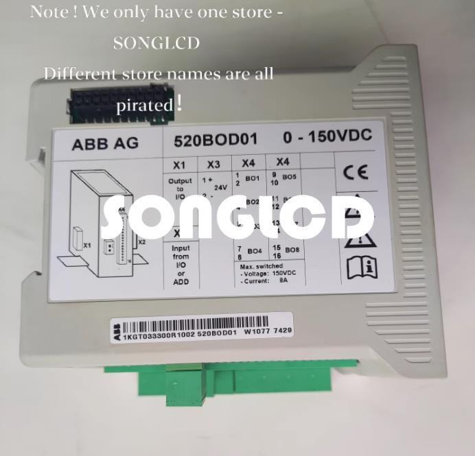 1PCS 520BOD01 1KGT033300R102 90days warranty via DHL or FedEx