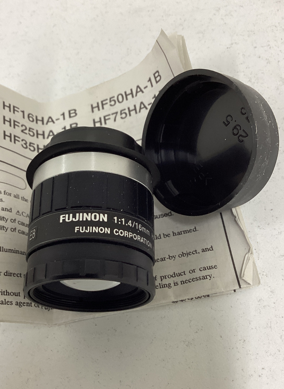 Cognex LFC-16F / 114-0083R Fujinon Lens (CL257)