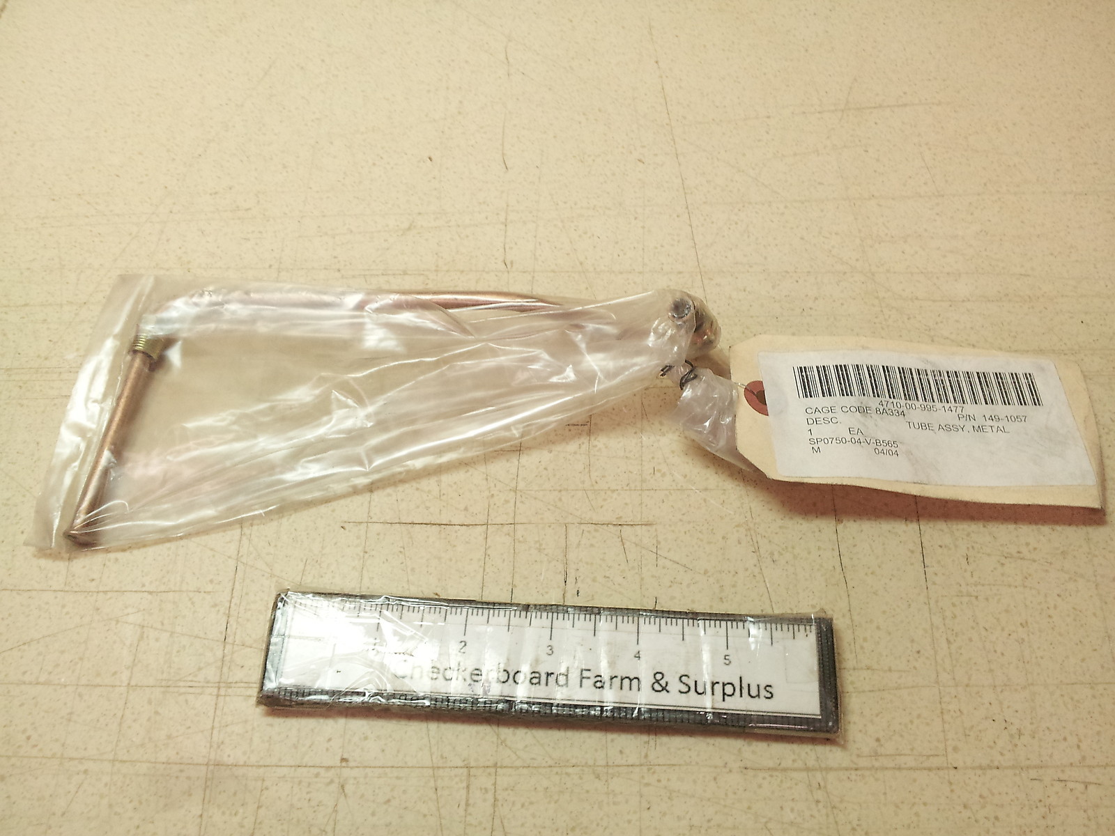 NOS Onan Metal Tube Assembly for M-88 0149-1057 4710009951477