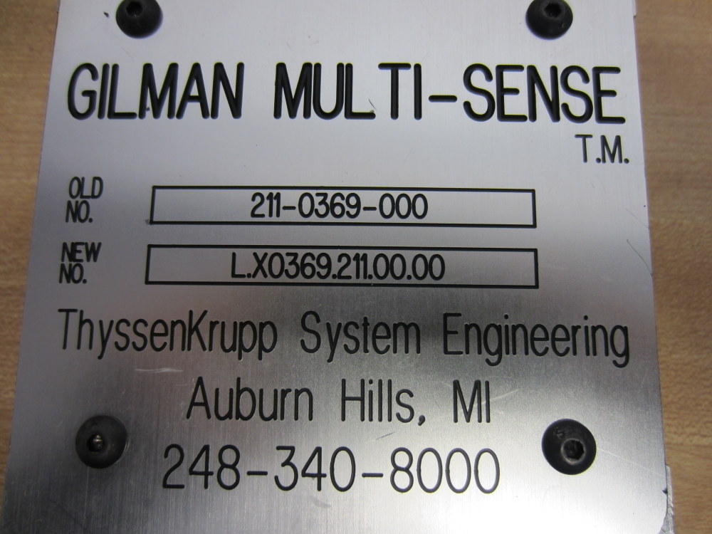 Thyssenkrupp L.X0369.211.00.00 Gilman Multi-Sense Limit Switch