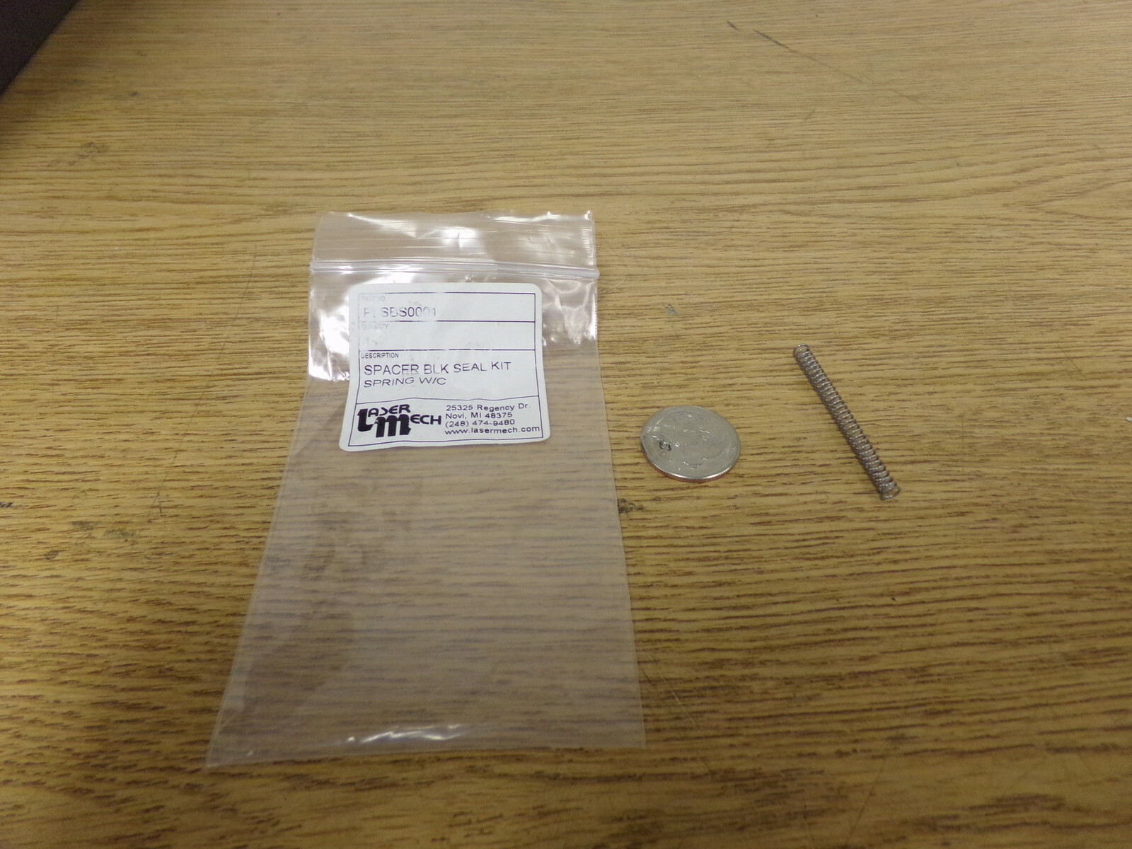 NEW Laser Mech PLSBS0001 Spacer BLK seal kit Spring W/C *FREE SHIPPING*