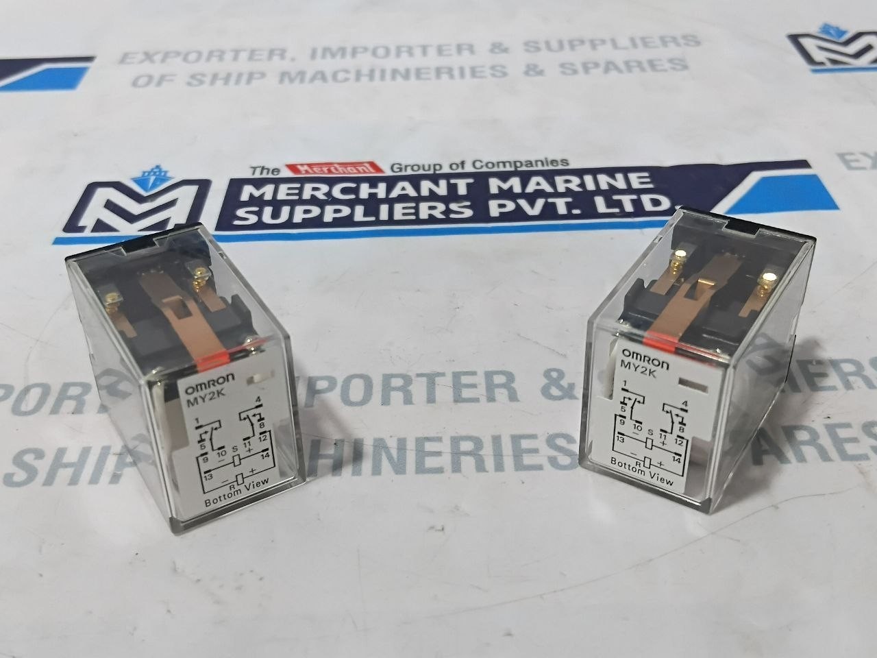 Omron MY2K DC24V Keep Relay D-42821-1 Relay Size 21.5 x 42.4 x 28