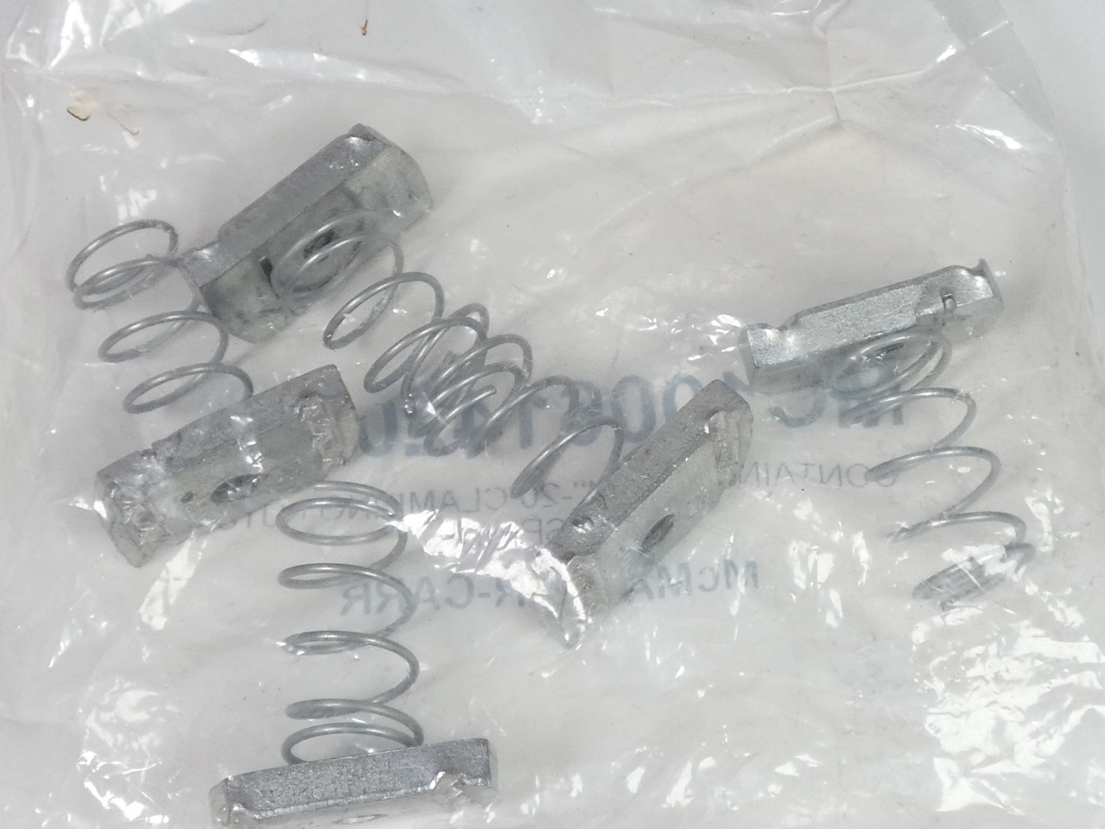 *Lot of 5* McMaster-Carr MC10061420 EG Clamping Nuts W/ Spring 1/4″-20 – NEW …