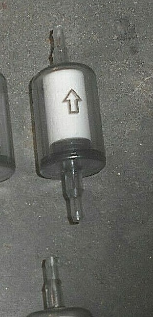 1/4″ Dual Barbed Disposable In Line Filter with Paper Element (Qty-10) (160-B1)
