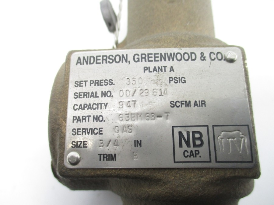 ANDERSON 63BM68-7 350PSI 3/4″ NSNP