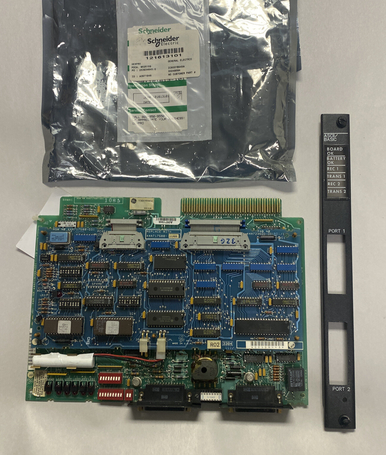 GE FANUC,IC600YB945A/IC600YB945, COMMUNICATION MODULE CIRCUIT BOARD REFURBISHED