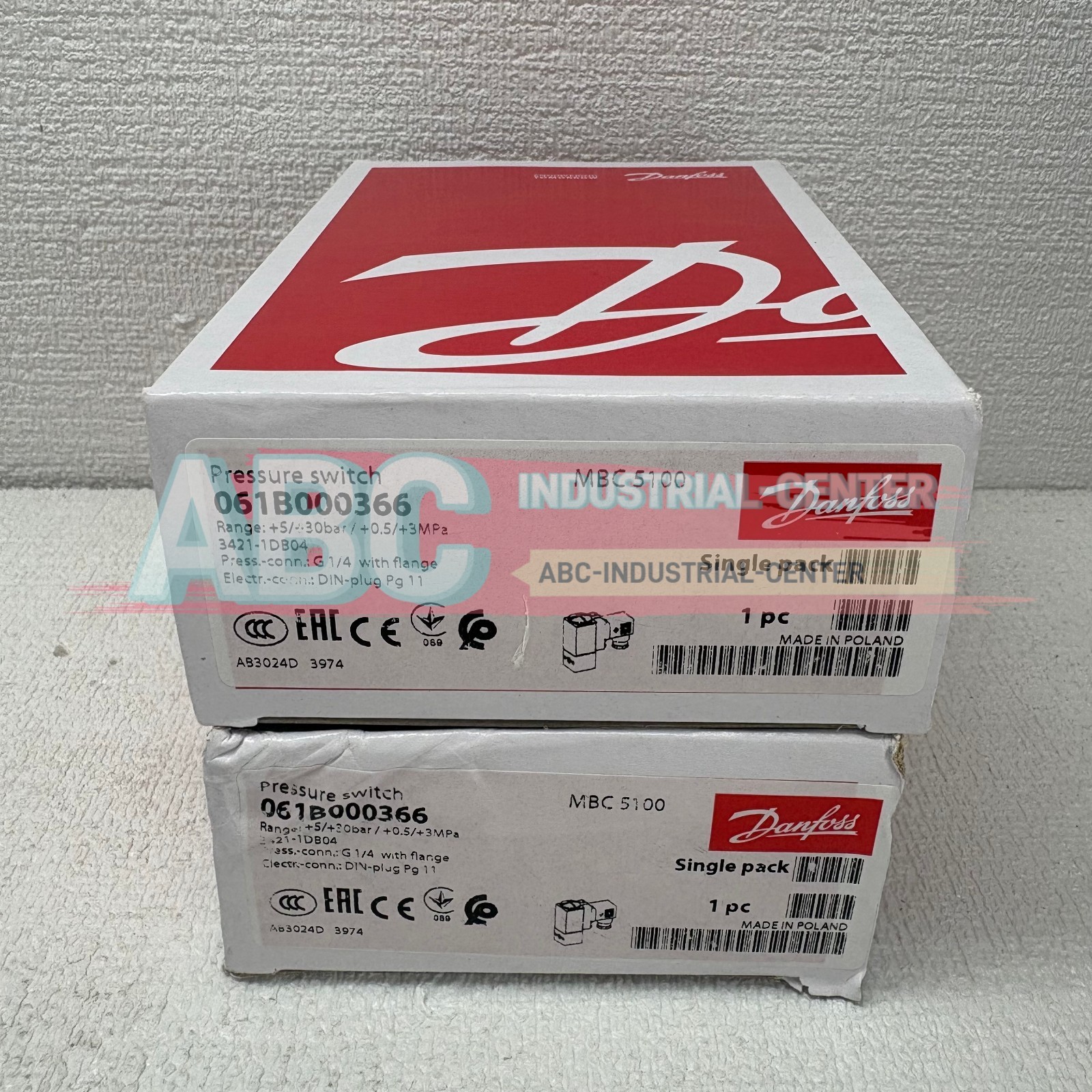 Danfoss 061B000366 MBC5100 pressure sensor#1pcs new in box