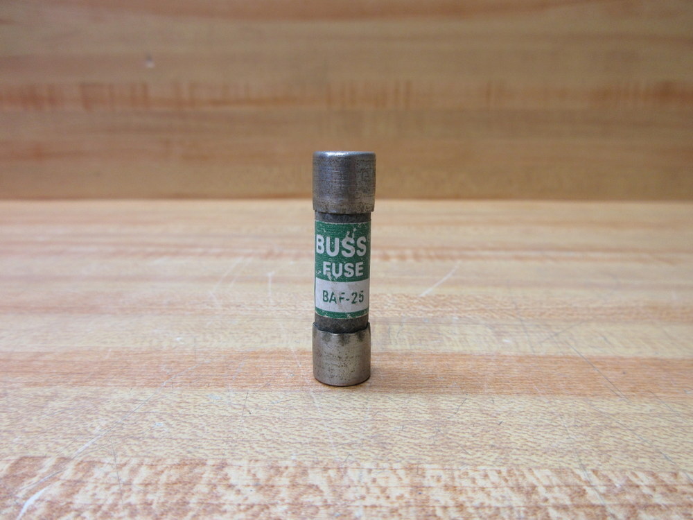 Buss BAF-25 Bussmann Fuse Cross Ref 1CR75 (Pack of 2)