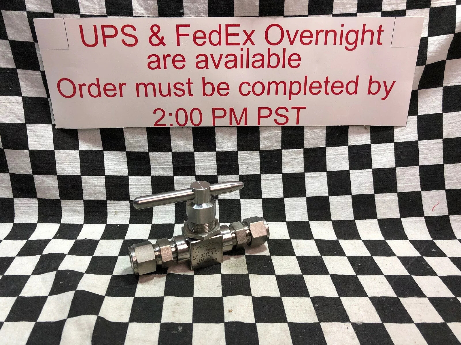 Swagelok High Pressure Ball Valve 1/2″, SS-83TS8-SH, SS83TS8SH, SHIPSAMEDAY
