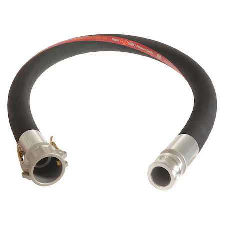 Continental Pth150-05Ce-G Petroleum Hose, 1-1/2″ Id X 5 Ft., Black