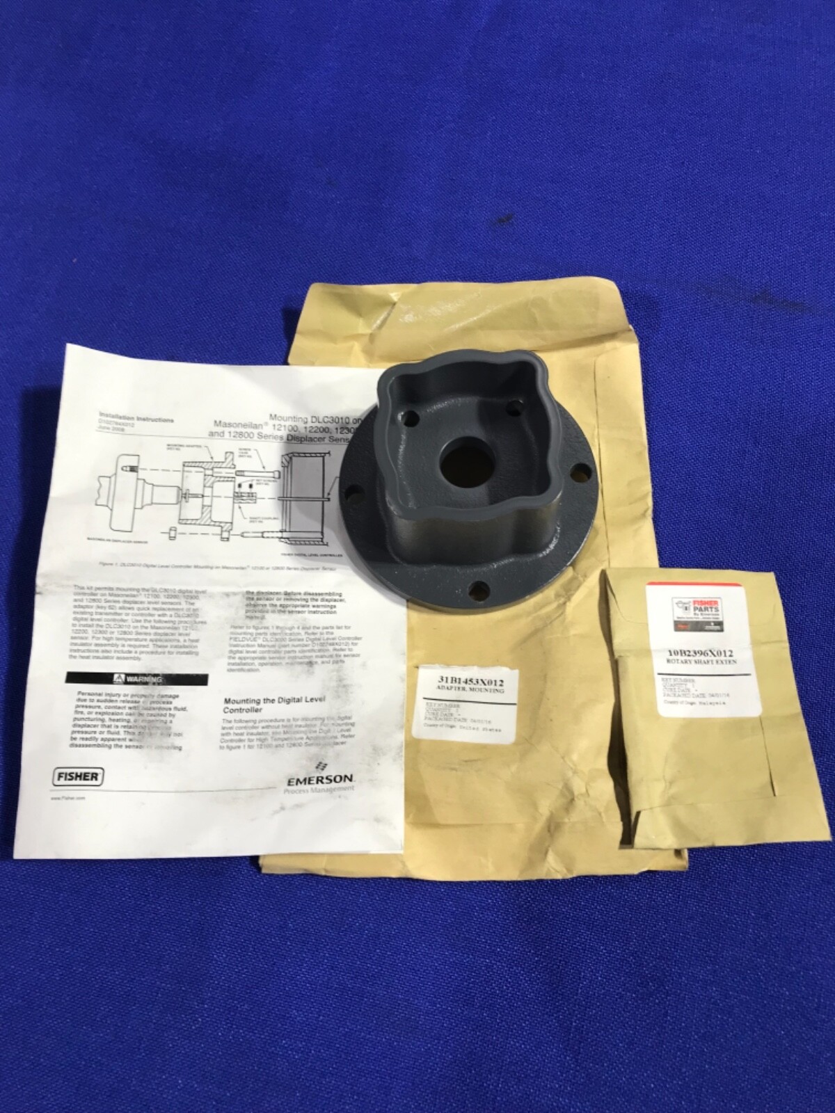 MASONEILAN 31B1453X012 MOUNTING ADAPTER A03560 for 249 SERIES SENSOR 12100 12800