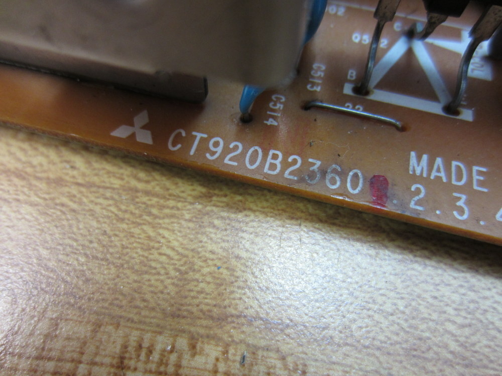 Mitsubishi CP210A145C10 PWB-MAIN KPC 4594MV-0 w/Color Display Monitor