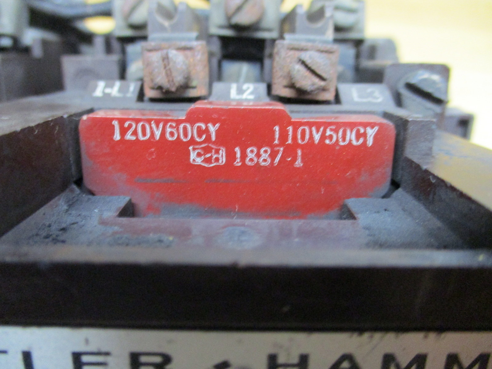 Cutler Hammer A51CNO Reversing Contactor A51CN0 A50CG0; W/ Bracket