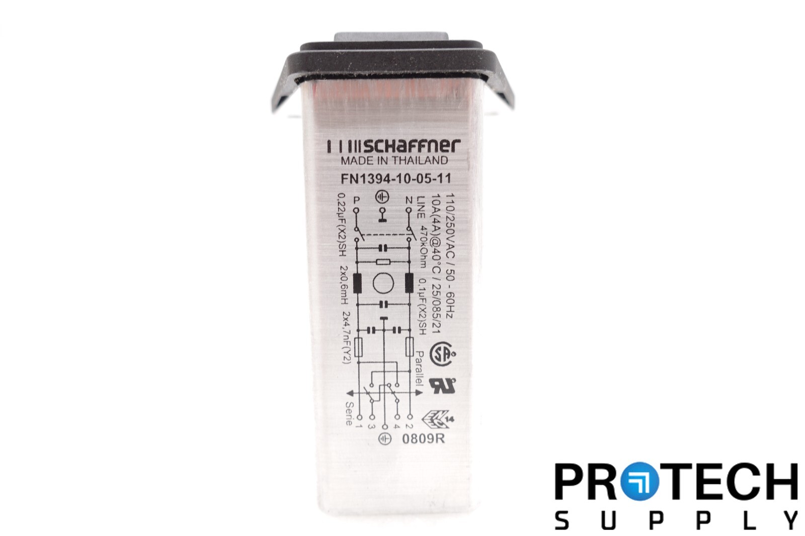 Schaffner EMC Power Entry Module Filtered FN1394-10-05-11 with WARRANTY