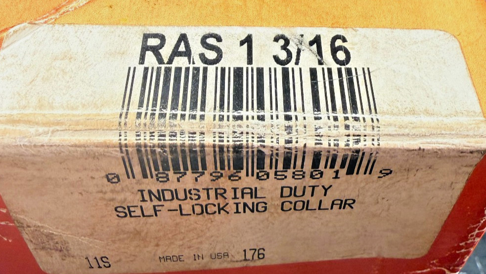 1 NEW RAS 1-1/8 TWO-BOLT PILLOW BLOCK 1 NEW FAFNIR RBEARING NIB ***MAKE OFFER***