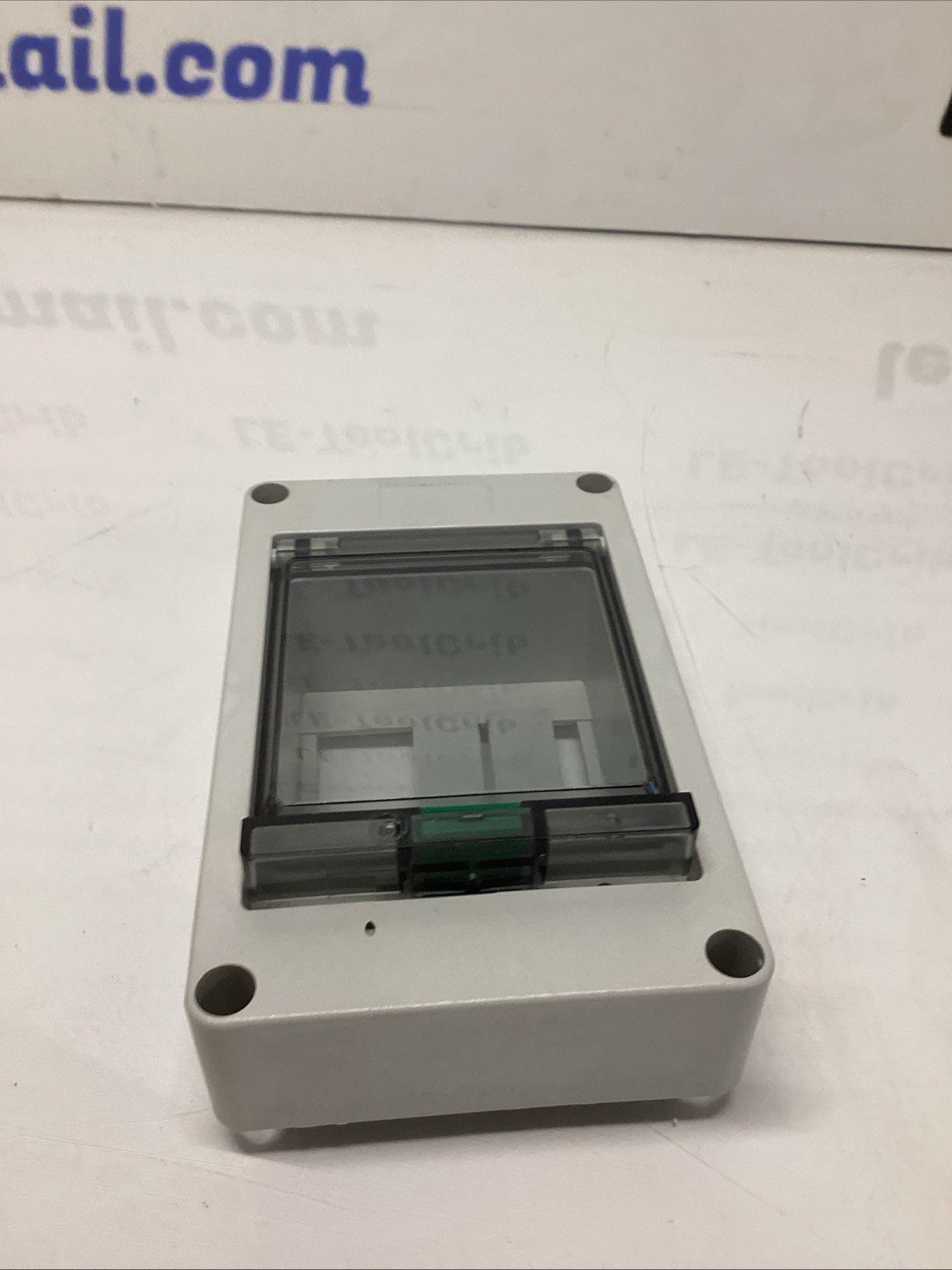 DIN Rail Enclosure Box W/ Transparent Hinged Cover 63A L-765