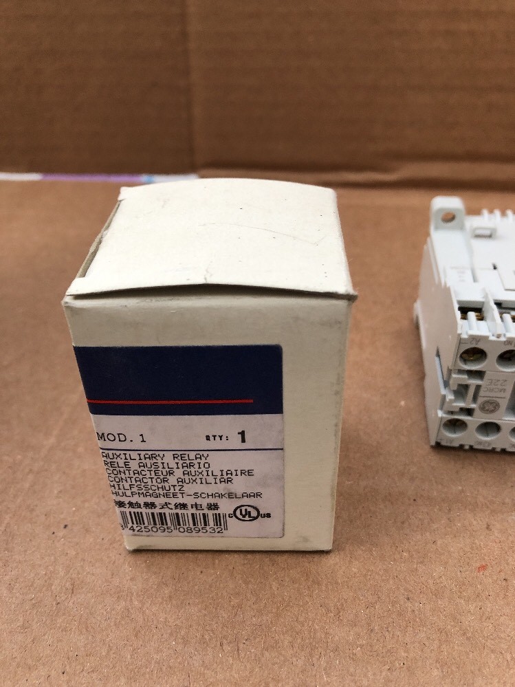 MINI CONTROL GE RELAY 2NO/2NC 250V DC COILSTD TERM Auxiliary #B-16