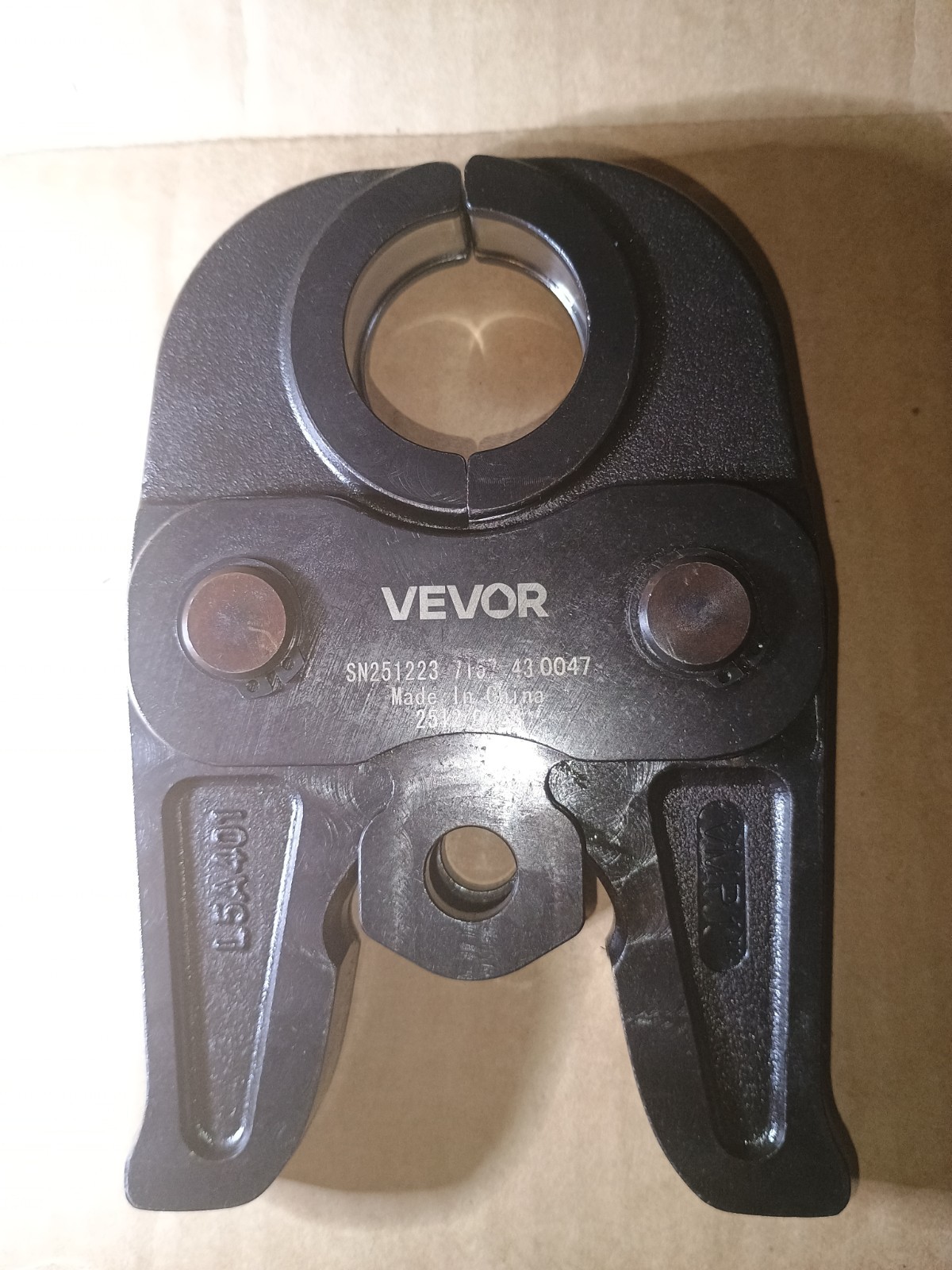 VEVOR 7PCS MegaPress Pressing Kit 1/2″ to 2″ for Standard Press Tools with Case