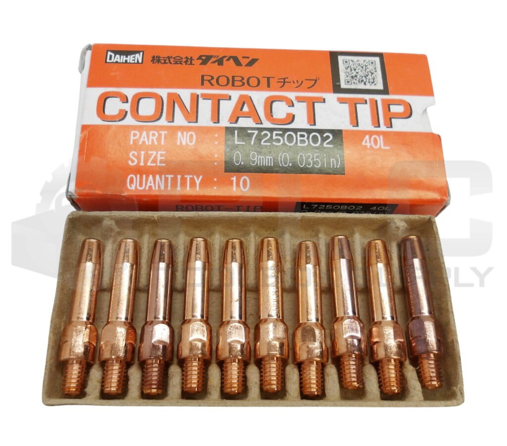 NEW BOX OF 10 DAIHEN L7250B02 CONTACT TIP