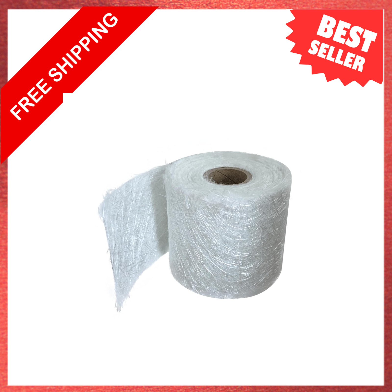 Fiberglass Chopped Strand Mat Roll 10 Yards X 4 Inches 1.5oz for Molding Repairs