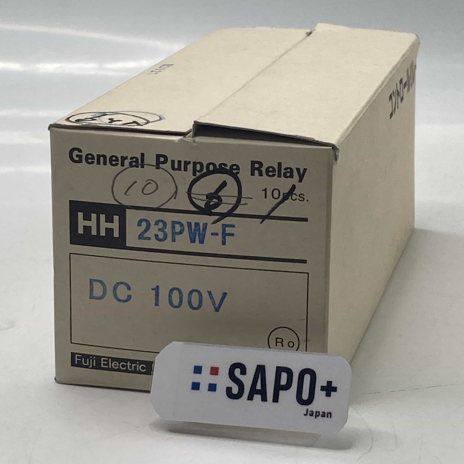 Fuji Electric HH23PW-F DC100V 10 pieces Box torn/printed new