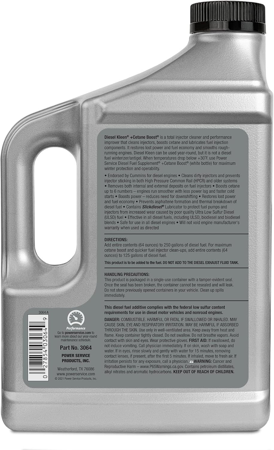 Power Service Ps003064 Diesel System Cleaner And Cetane Booster