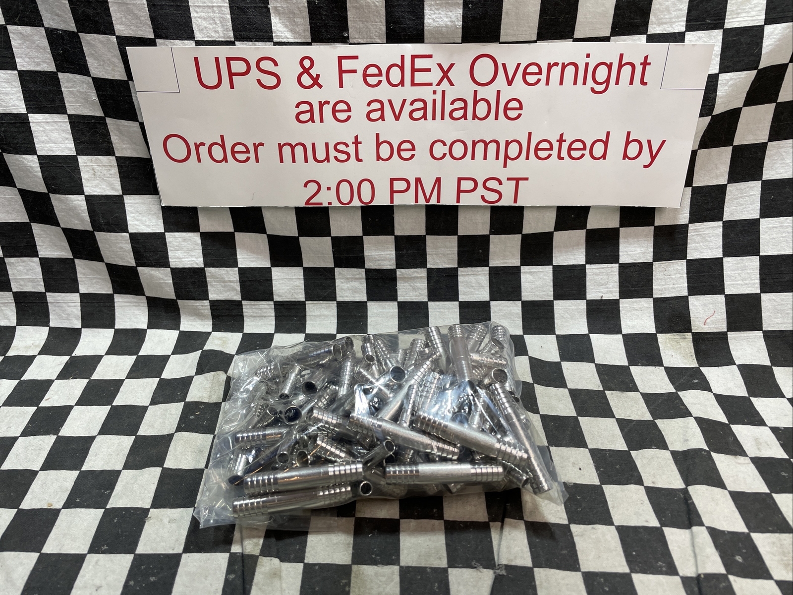 Fittings Inc 9008, 3/8″ Barbed Run Tee with 1/4″ Barb, LOT OF 52, SHIPSAMEDAY