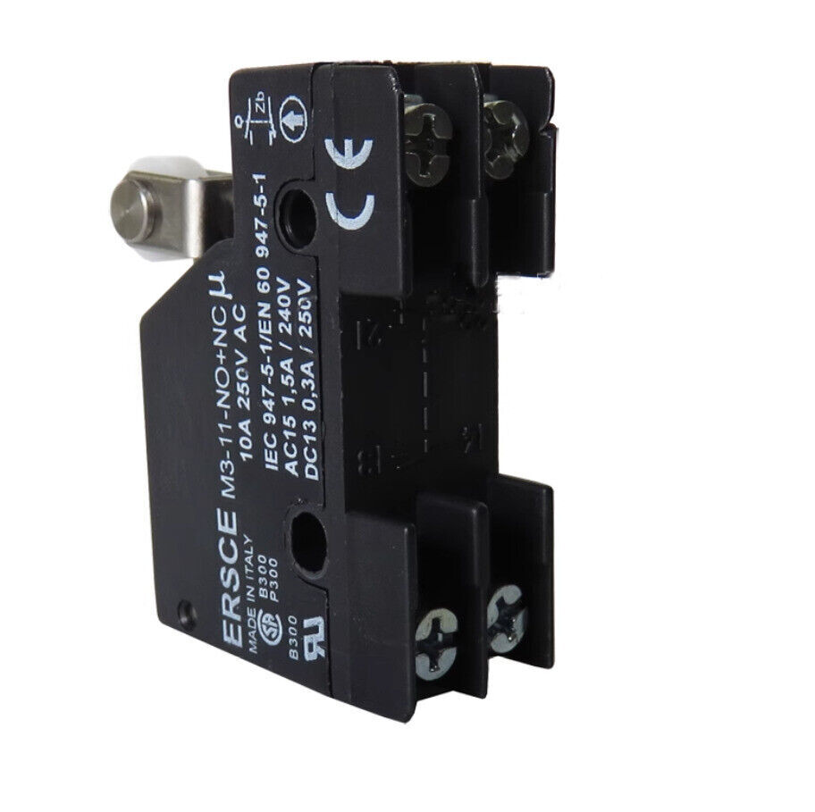 1PC NEW FOR ERSCE micro switch M3-11-NO+NC (250VAC 10A) belt wheel