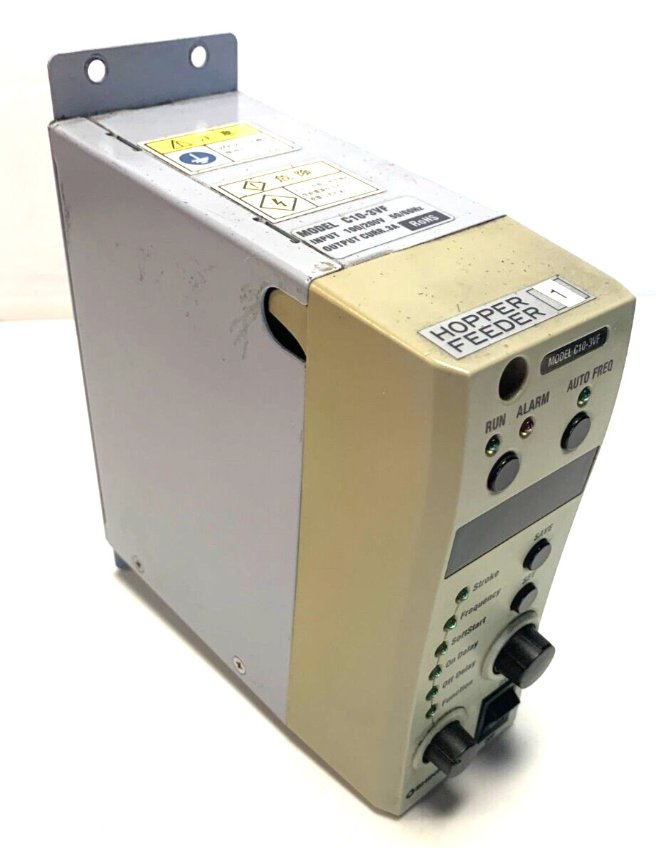 Nice! Shinko, C10-3VF Part Feeder Frequency Control Digital Motor Controller