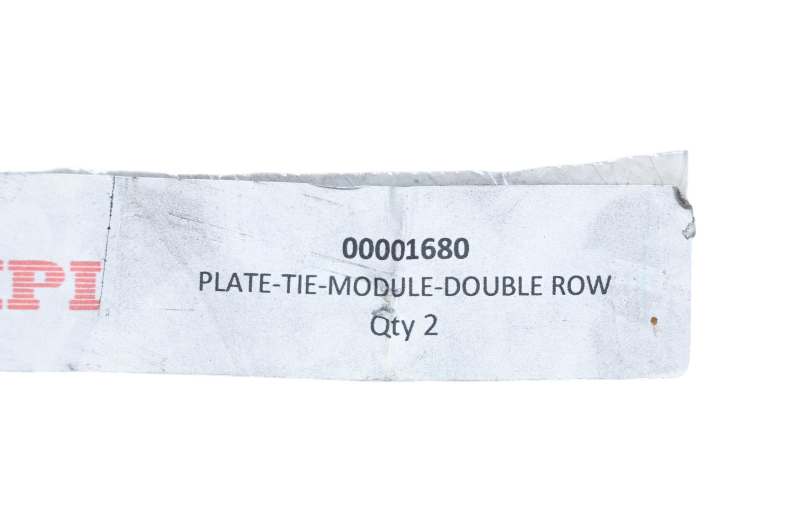 NPI 00001680 Double Row Plate Tie Module 5.25×4″ NOS