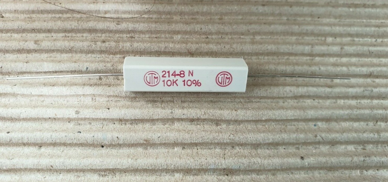 VITROHM KH214-810B10K Res Wirewound 10K Ohm 10% 9W ?10ppm/C Ceramic QTY: 10