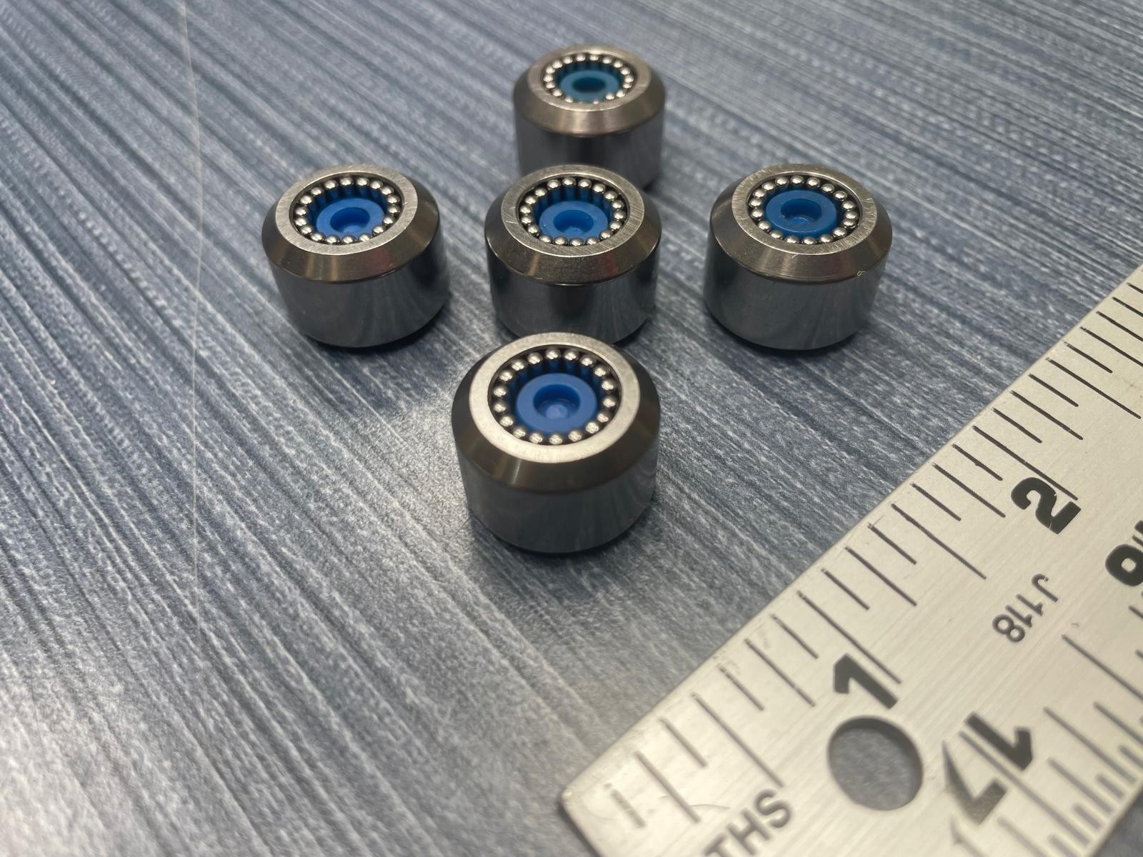 Lot of 5 Bearings Steel Needle Roller (SEE PICTURES FOR DIMENSIONS)