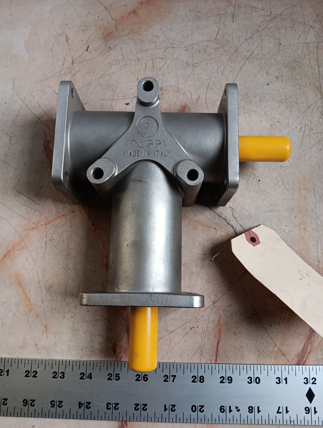 POGGI 5030 R.1:1 D.1 EQ RIGHT ANGLE GEARBOX – NEW
