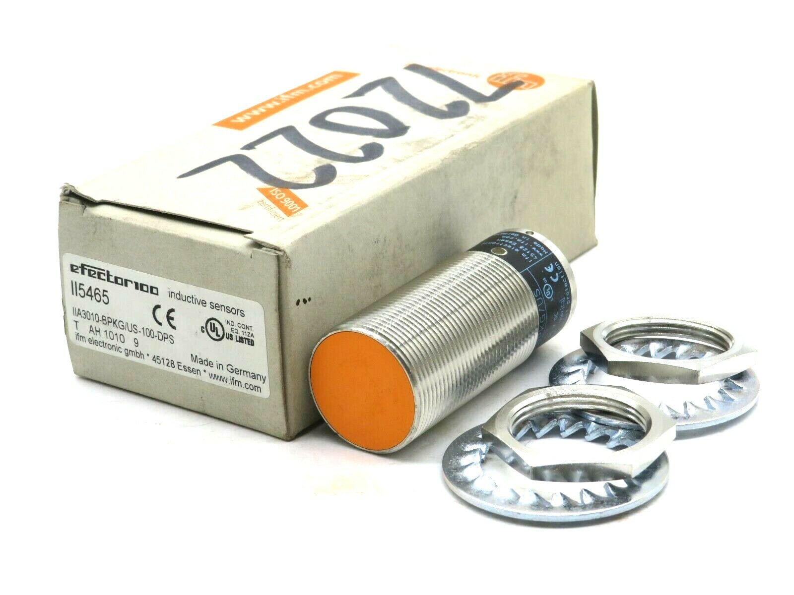 NEW EFECTOR IFM IIA3010-BPKG/US-100-DPS INDUCTIVE SENSOR IIA3010BPKGUS100DPS
