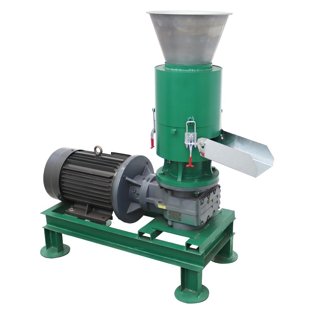 Electric Sawdust Pellet Mill Machine Wood/ Straw Pelletizer Granulator 220V